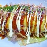 挽肉焼そばのオムそば＊＊